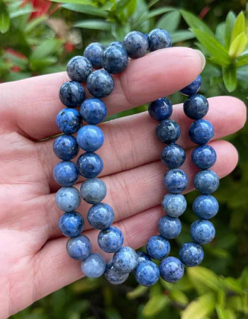 8mm Doğal Dumortierit Bileklik