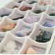Large Rough Stones Box - Contains 24 Different Natural Stones