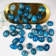 Blue Apatite Stone Tumbled Stone