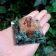 Emerald Energy Healing Orgone Pyramid