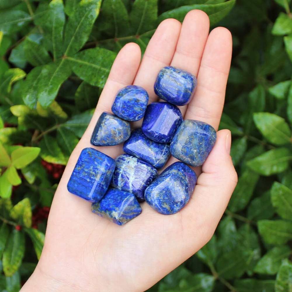 Natural Lapis Lazuli Tumbled Stone