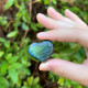 Natural Labradorite Stone - Heart Shape - Size 2