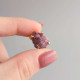 925 Silver Natural Red Ruby Stone Pendant - Raw Shape