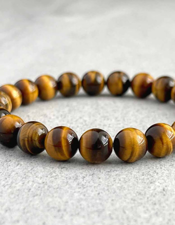8mm Kaplan Gözü Taşi Bileklik