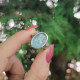 925 Silver Rare Blue Topaz Stone Ring - No : 1100